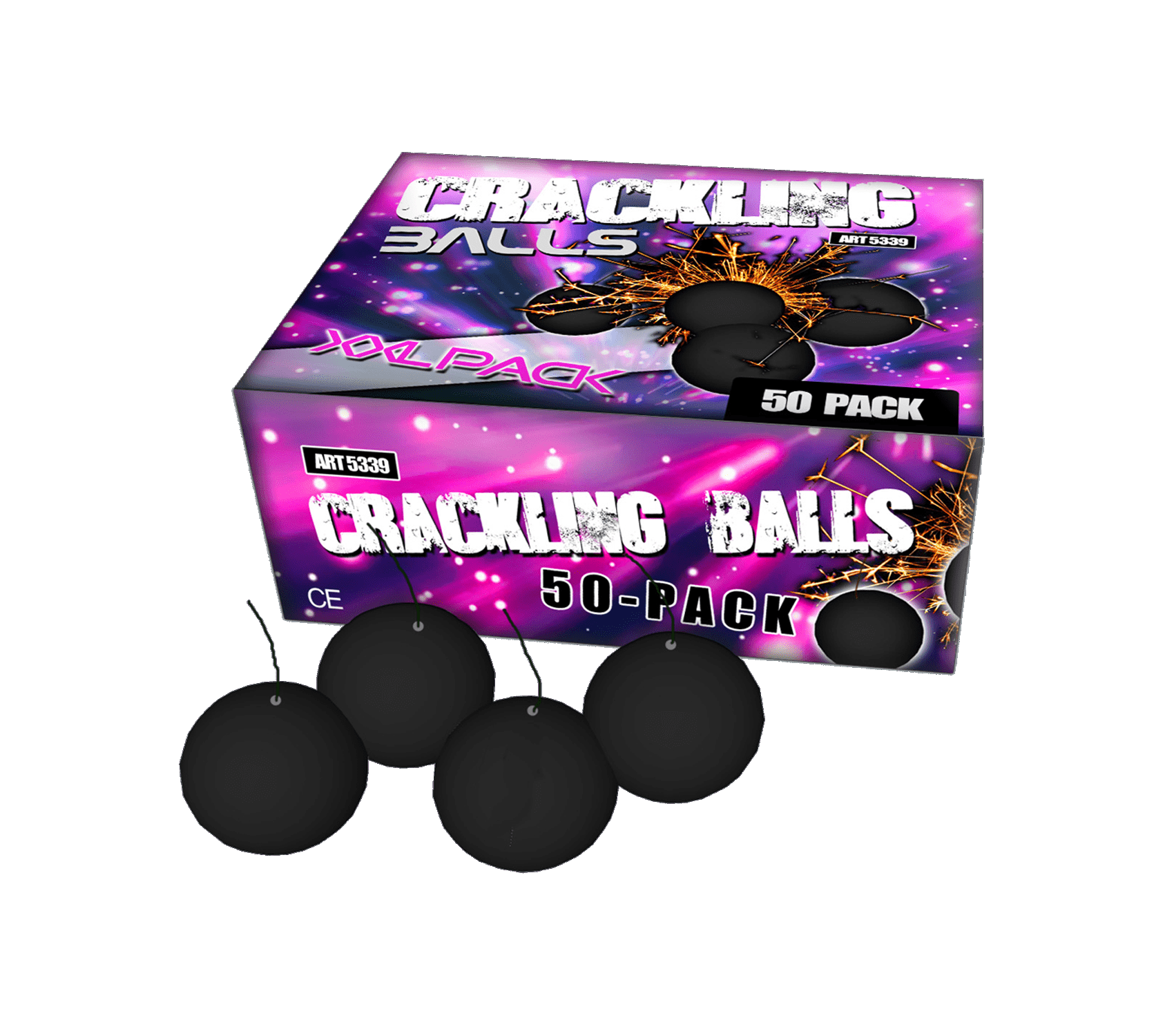 Crackling Balls 50pack